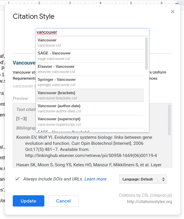 Easy way to use [square brackets] for citations? - Support