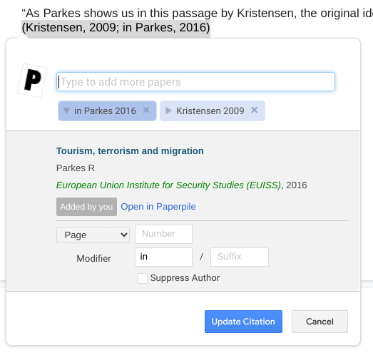 Manual Editing Of Citation Details Support Paperpile Forum